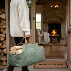 Canvas Log Bag